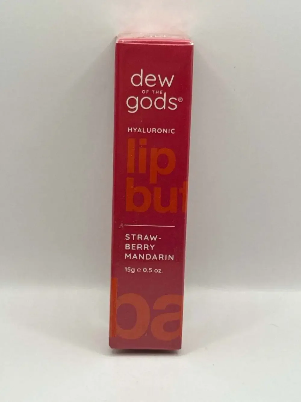 Dew of the Gods Sorbae Hyaluronic Lip Butter Strawberry Mandarin 0.5 oz